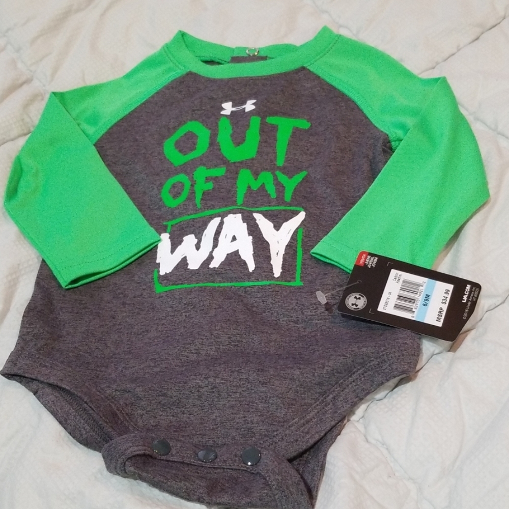 Under armour 6/9mo nwt